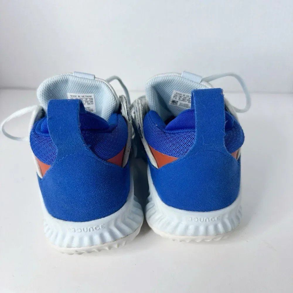Adidas Men's Size 6.5 Court Vision 3 Shoes H67757 Blue White‎ Orange